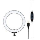 LED Ring Studio Photo Fill Light Tripod Phone Holder for Live Stream Camera