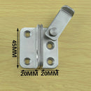 2pcs Stainless Steel Safety Door Latches, Solid Gate Latches/Lock for Pet