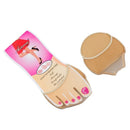 Fabric Gel Metatarsal Pads Ball of Foot Gel Pads Cushions (nude)