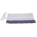 36 Holes Roll Up Pencil Case Canvas Wrap Pen Bag Storage Holder, gray