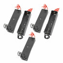 5pcs Black Battery Storage Box Case Holder for 3.7V18650x1 Batteries New