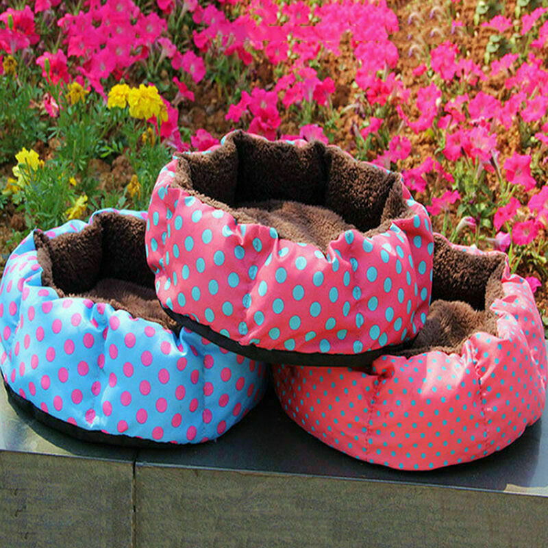 Pet Dog Bed House Pad Washable Kennel Mat Warm Puppy Cat Home Cushion Soft