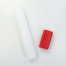 16 Inch Plastic Knitting Needle Crochet Hook Holder Storage Tube Case Red