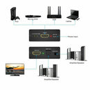 HDMI Audio Converter,4K x 2K HDMI to HDMI and Optical TOSLINK SPDIF+3.5mm S