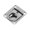 2Pcs Deck Hatch Flush Ring Pull Latch Handle Stainless Steel 2-1/4'' x 2-5/8''