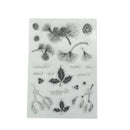 Christmas Pine and leaves Scrapbooking Album Card Decor DIY Clear Stamps   Z