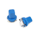 Useful 10x T5 B8.5D 5050 1 SMD Blue Dashboard Dash Gauge Instrument Light Bulb