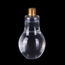 Fashion Gift Children Light Bulb Bottle Plastic Bottle Shaped Drink CupBW  NMTE