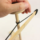 Primitive Fire Starter Camping Fire Bow Drill Scout Education Practice Kit