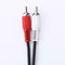 3.5mm Female Stereo to 2-RCA Male Plug Aux Audio Converter Adapter Cable