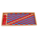 Kids Beechwood Family Set Of Numerical Blue & Red Robs Length Grading Sticks