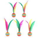 5pcs Outdoor Exercise Badminton Balls Shuttlecocks Training Sport Entertainm Gw