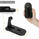Folding Car Door Latch Hooks Step Mini Foot Pedal Ladder for Jeep SUV Truck W6C9