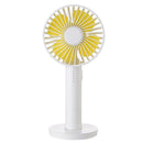 Portable Handheld Mini Fan With Makeup Mirror Battery Usb Rechargeable Offi
