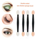 Lot 100pcs Disposable Dual Sides Eye Shadow Sponge Applicator Makeup Brush