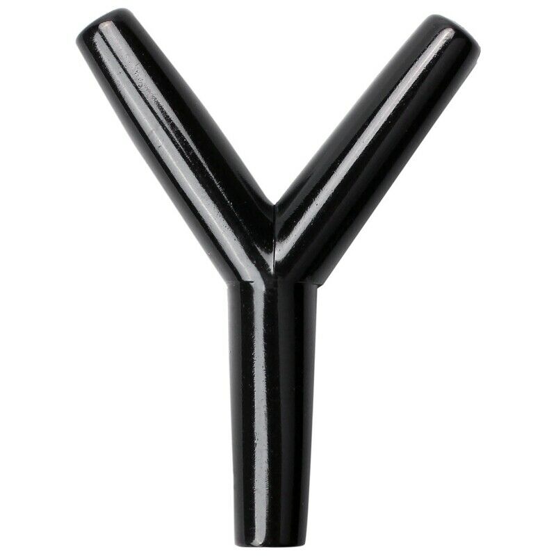 Y-shape Aquarium Tank Hose Coupling 4mm Diameter Air Line Connector 20pcs