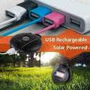 Portable Solar/USB Ultrasonic Pest Mosquito Fly Repeller Outdoor Compass J1 I3U9