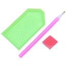 DIY 5D Diamond Painting Flower Point drill Cross Stitch Crafts Kit Decor(Bi