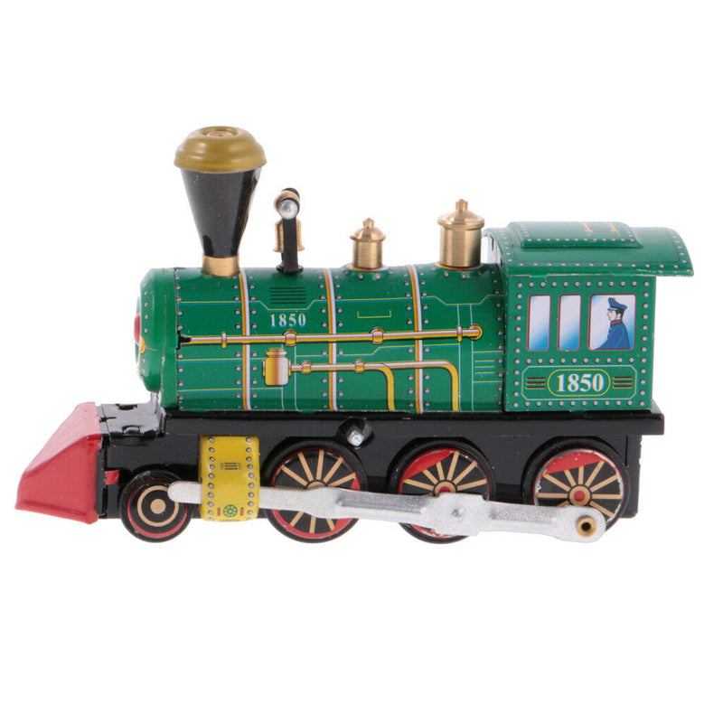 Classic Wind-up Toys Locomotive Clockwork Menchincal Tin Toys Collectibles