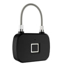 L13 Fingerprint Lock Smart Keyless Anti-Theft Padlock for Travel Suitcase B