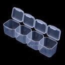 28 Compartment Plastic Jewelry Craft Storage Box Case Beads Container Organizer
