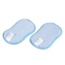 Antibacterial Microfiber Kitchen Scouring Pads Double Side Sponges Scourer