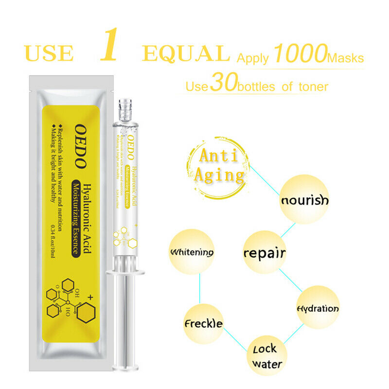 Oedo Shrink Pore Hyaluronic Acid Serum Facial Moisturizing Essence Natural  R4I5
