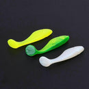 62Pcs Fishing Tackle Silicone Soft Baits Lures Fishing Jig Hooks Carp Acces A8C6
