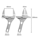 Aluminium Alloy Large Open Adjustable Wrench Universal Spanner Repair Tool