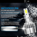 2pcs LED headlight bulb 72W 7600LM LED headlight conversion kit - 6000K Xen S9G6