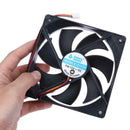 120mm 120x25mm 12V 3Pin DC Brushless PC Computer Case Cooling Fan A