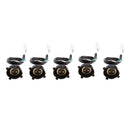 5pcs P15D Automotive Light Bulb Socket Base Holder Connection Wire Lead