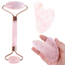 Facial Massage Crystal Roller Jade Roller Stone Natural Rose Beauty Skin Too Gw