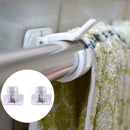 2Pcs Magic Adjustable Curtains Organized Storage Rack Clips Best