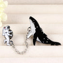 Enamel Collar Space Astronaut Pin Brooch Whales Cartoon Badge Booch JCAUB Gw