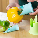 2 in 1 Set Pepper Corer Remover Vegetable Fruit Deseeder Pratical Usef PVS
