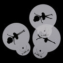 3pcs Mini Dancing Girls Cookie Cake Stencil Set DIY Cupcake Decorating StencilME