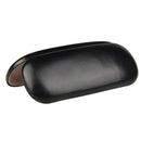 Glasses Case - Black Metal and leather for Small and Medium Frames
