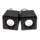 USB 3.5mm Stereo Mini Speaker Subwoofer for Desktop Laptop Notebook Tablet  A