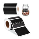 120pcs Waterproof Chalkboard Kitchen Spice Label Stickers Jam Jar Bottle Tags Cy
