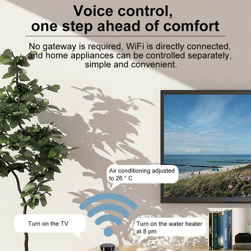 Tuya Universal WIFI Intelligent Infrared TV Box Air Conditioning Remote Control