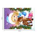 Diamond Embroidery 5D DIY Diamond Painting Christmas Girl Deer Cross Stitch