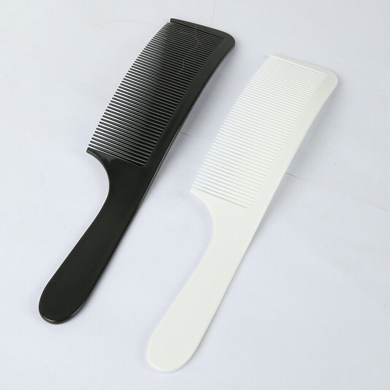 Curved Hair Clipping Cutting Comb Hairdressing Barber Salon Round Top Comb