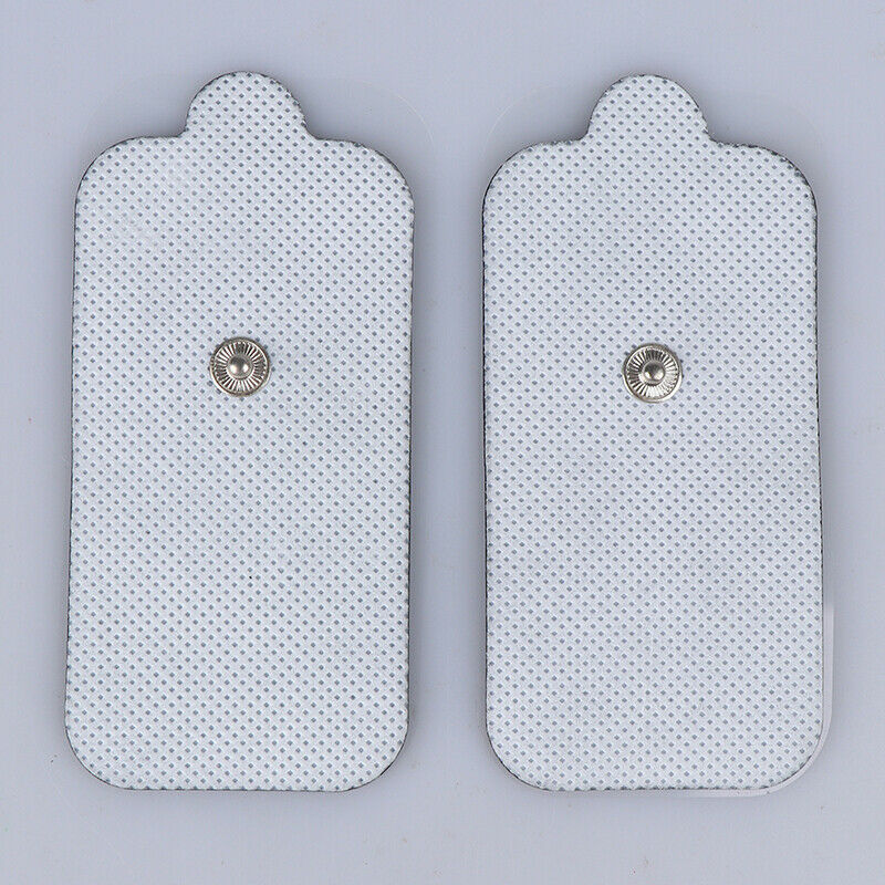 10pcs 5*9cm Silicone Gel Button Electrode Pads Tens Electrodes Digital Massa 3C