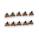 30X/Set Sk12D07 Right Angle Mini Slide Switch Power Switch 3P Spdt 2Mm Pitch lj