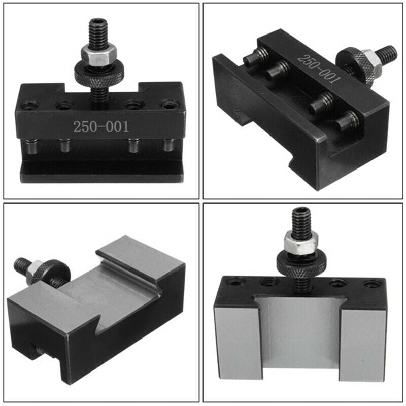 250-001 Cnc Lathe Tool Holder Quick Change Tool Post Cutter Holder Screw Ki X9E5