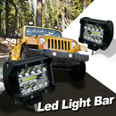 Waterproof DC9-30V 4in 60W 6000LM LED Work Light Bar for Off-road Car Truck