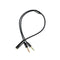 3.5mm Headphone Microphone Stereo Audio Y Splitter Cable Female Pair 2 Mal FHS