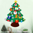 New DIY Felt Christmas Tree New Year Gifts Kids Toys Artificial Tree Wall H X2Q3