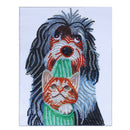 2Pcs/Set Cute Dog And Cat Special Shaped Diamond Painting Diy 5D Partial Dr